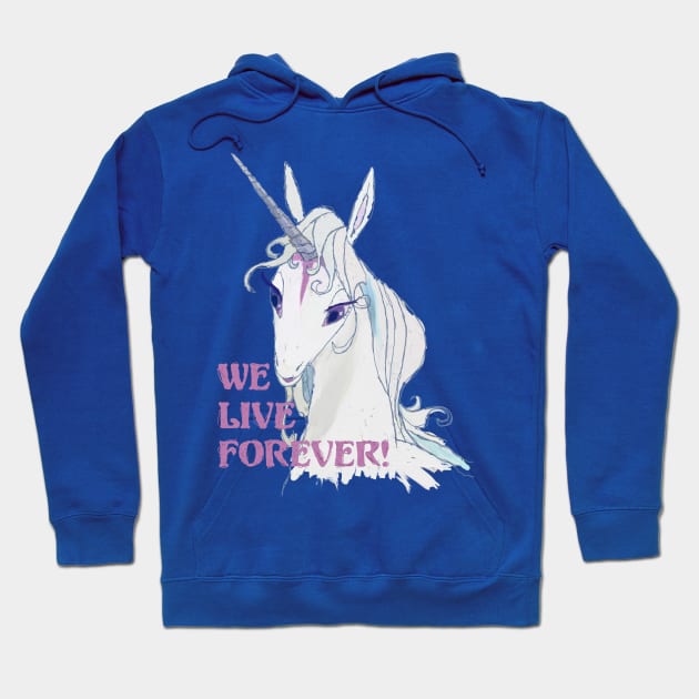 We live forever! Hoodie by figue